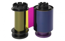 Комплект - полноцветная лента YMCK(500 оттисков) + Ретрансферная лента (500 оттисков) в Рязани