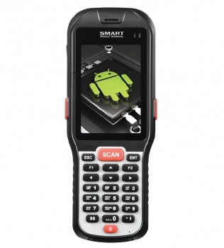 Мобильный терминал АТОЛ SMART.DROID (Android 4.4, 1D Laser, 3.5”, 1Гбх4Гб) Wi-Fi b/g/n,Bluetooth,БП) в Рязани