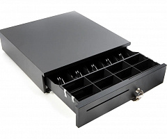 Денежный ящик G-Sense 410XL, чёрный, Epson, электромеханический в Рязани